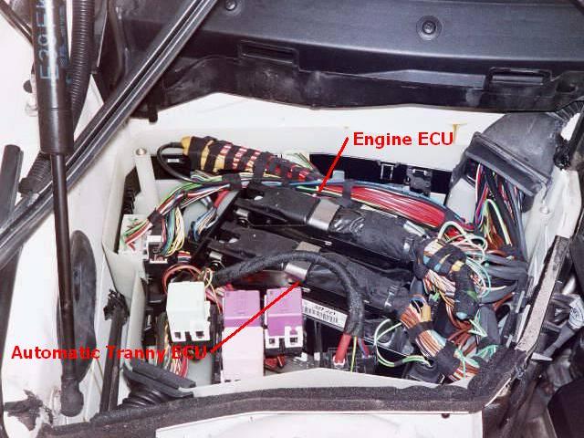 Bmw e38 computer location